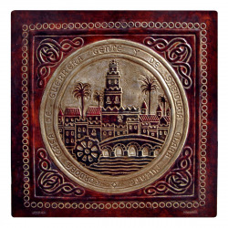 DECORATIVE LEATHER PAINTING SELLO