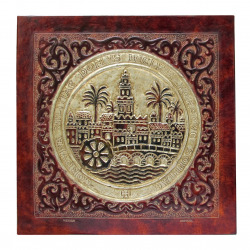 DECORATIVE LEATHER PAINTING SELLO