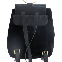 LEATHER BACKPACK LACERIA