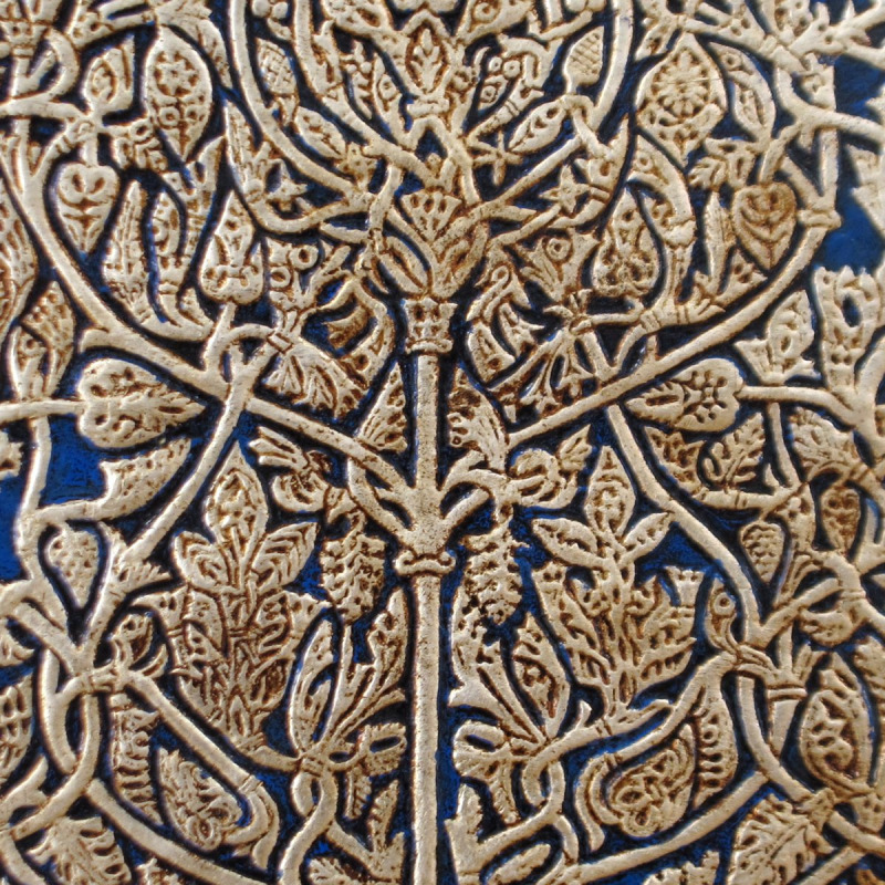 DECORATIVE LEATHER TREE OF THE LIFE